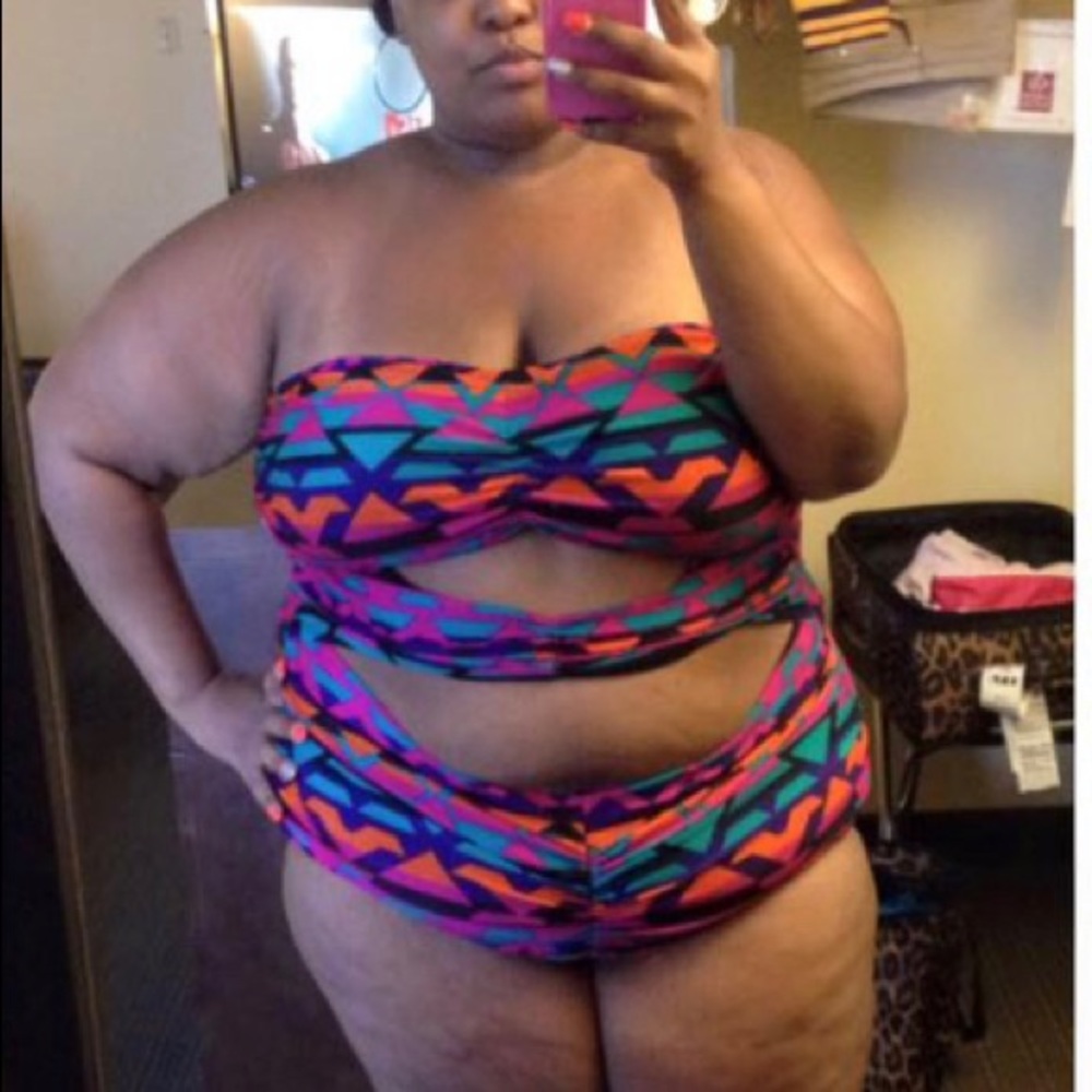 ISO ONLY!! Monif C tribal swimsuit
